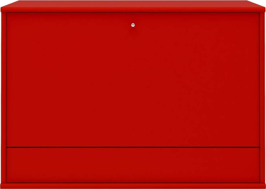 Červená nástěnná multifunkční skříňka Mistral 004 Hammel