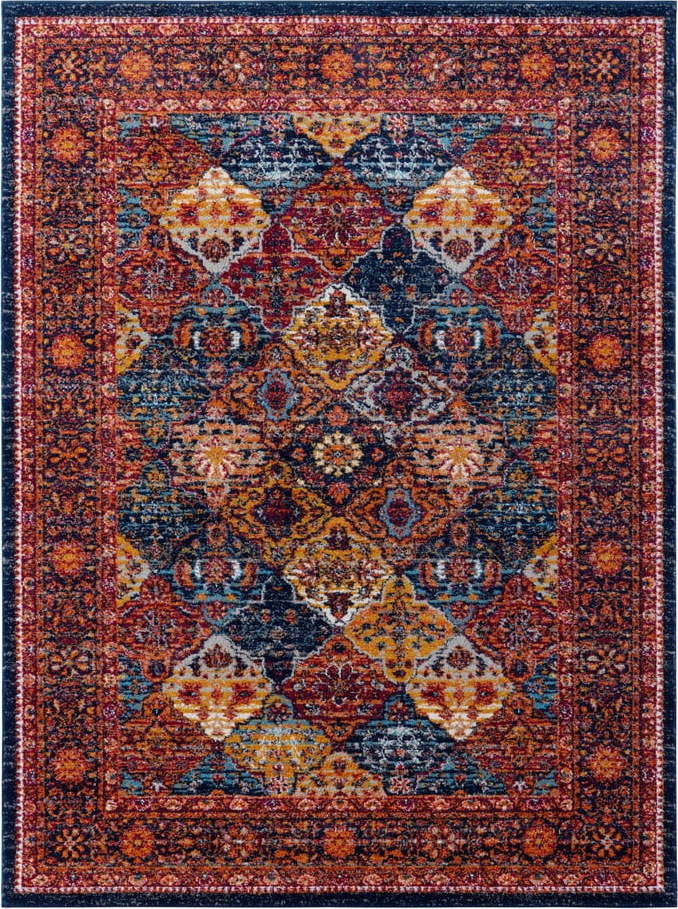 Červený koberec Nouristan Kolal