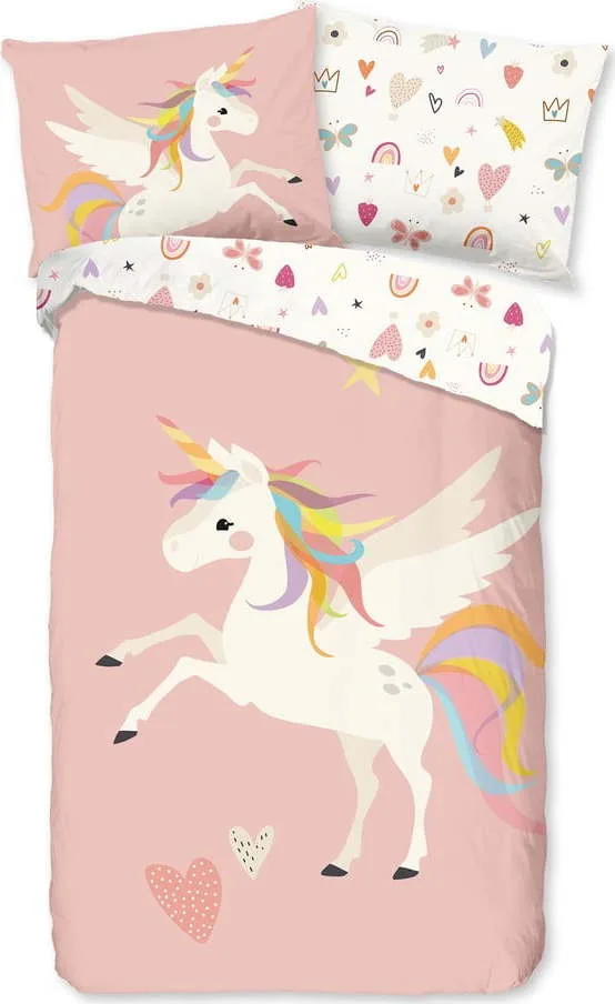 Bavlněné dětské povlečení na jednolůžko 140x200 cm Unicorn – Bonami Selection