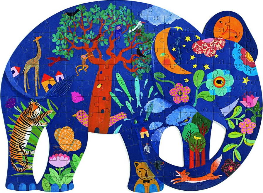 Dětské puzzle se 150 dílky Djeco Elephant DJECO