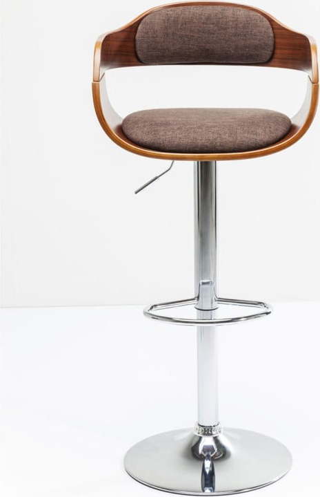 Hnědá barová židle Kare Design Monaco Schoko Kare Design