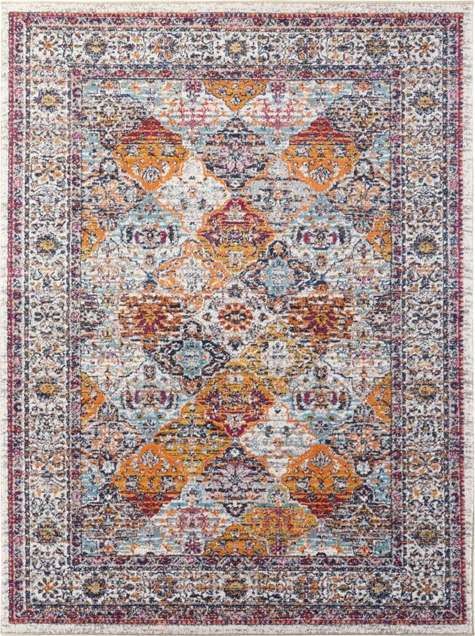 Krémovo-oranžový koberec Nouristan Kolal