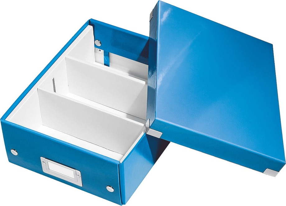 Modrý box s organizérem Leitz Office