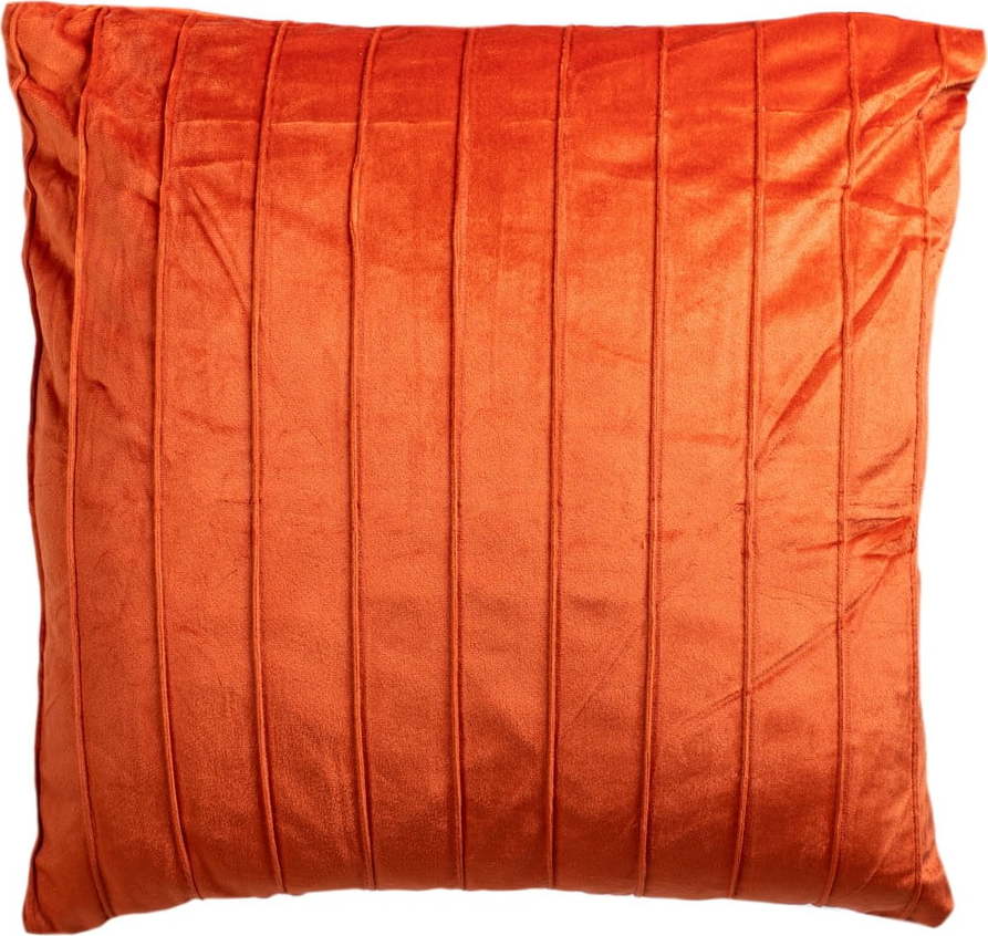 Oranžový dekorativní polštář JAHU collections Stripe