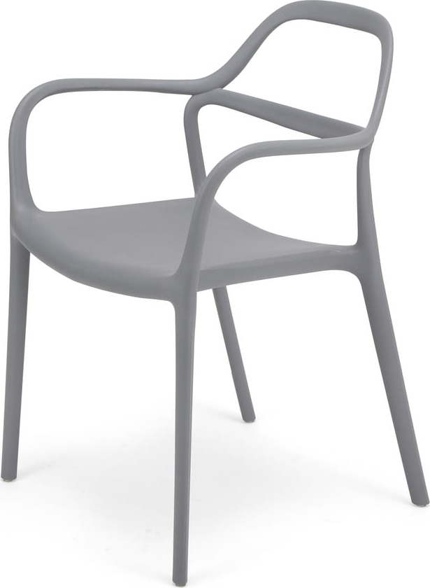 Sada 2 šedých jídelních židlí Le Bonom Dali Chaur Le Bonom