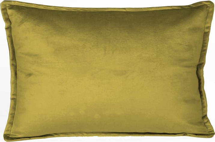 Sametový polštář ve zlaté barvě Velvet Atelier Golden