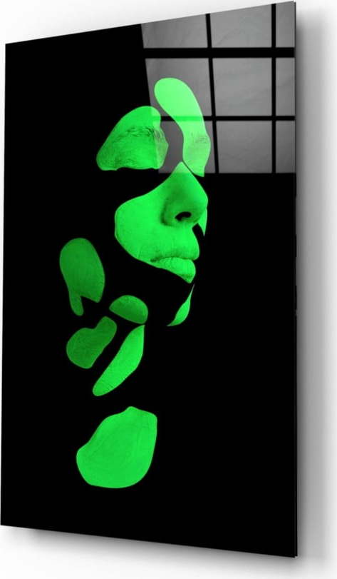 Skleněný obraz Insigne Fragmented Green Insigne