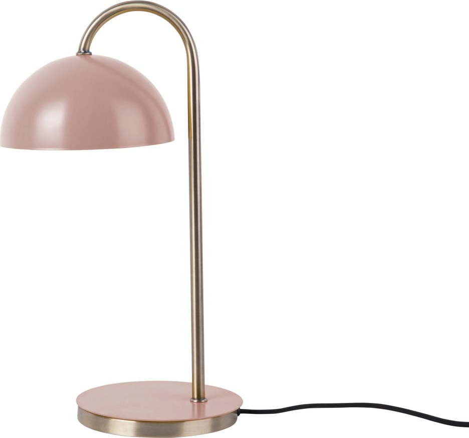 Stolní lampa v matné růžové barvě Leitmotiv Decova Leitmotiv