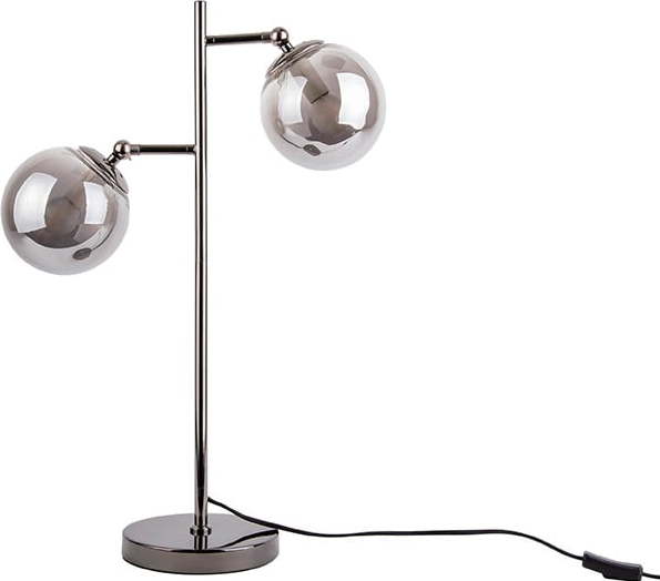 Stolní lampa ve stříbrné barvě Leitmotiv Shimmer