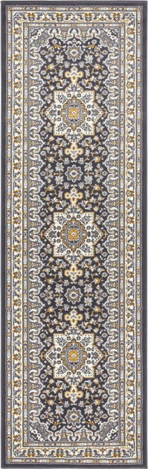 Tmavě šedý koberec Nouristan Parun Tabriz