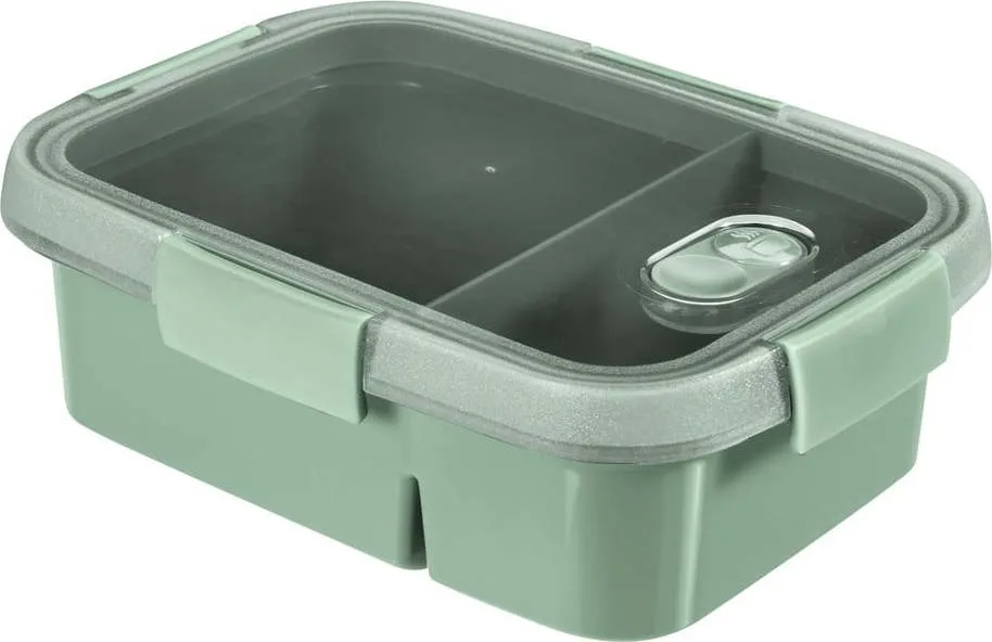 Zelený obědový box Curver To Go Dual, 900 ml
