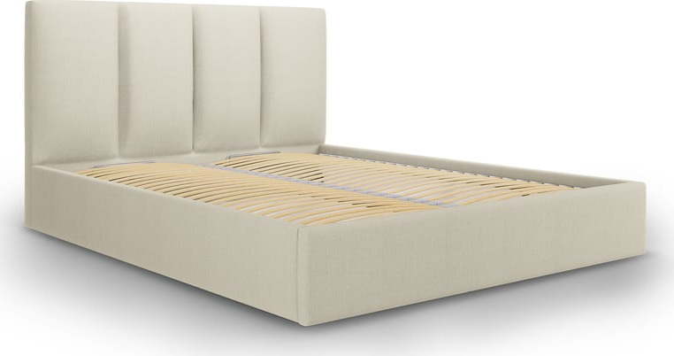 Béžová dvoulůžková postel Mazzini Beds Juniper