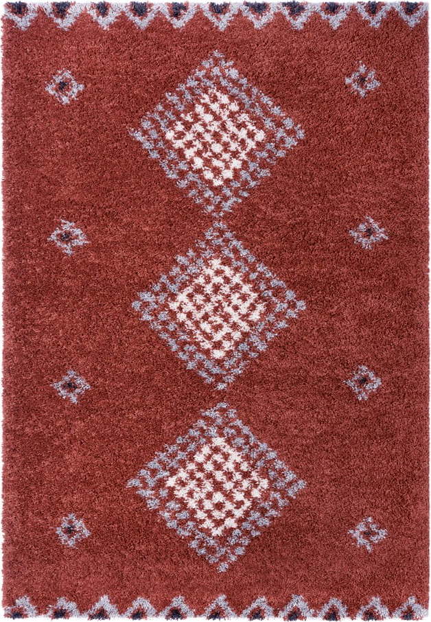 Červený koberec Mint Rugs Cassia