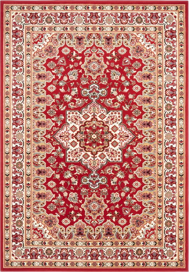 Červený koberec Nouristan Parun Tabriz