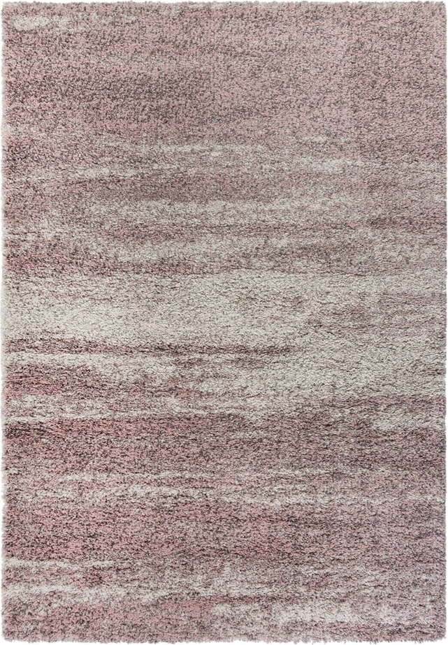 Šedo-růžový koberec Flair Rugs Reza