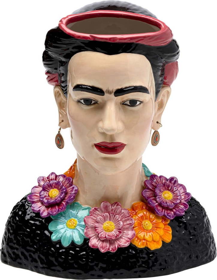 Skleněná váza Kare Design Frida Flowersm výška 33