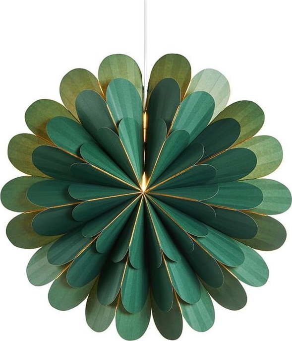 Zelená závěsná světelná dekorace Markslöjd Marigold