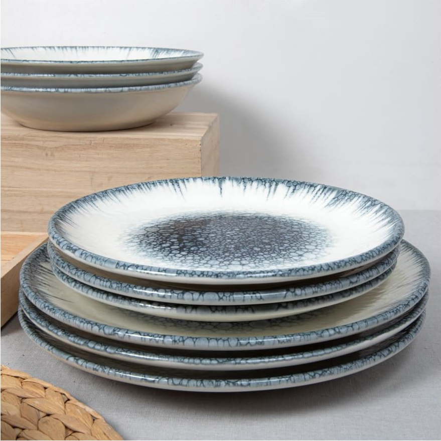 12dílná sada porcelánového nádobí Güral Porselen Ombre Güral Porselen