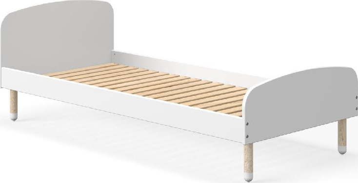 Bílá dětská postel Flexa Dots