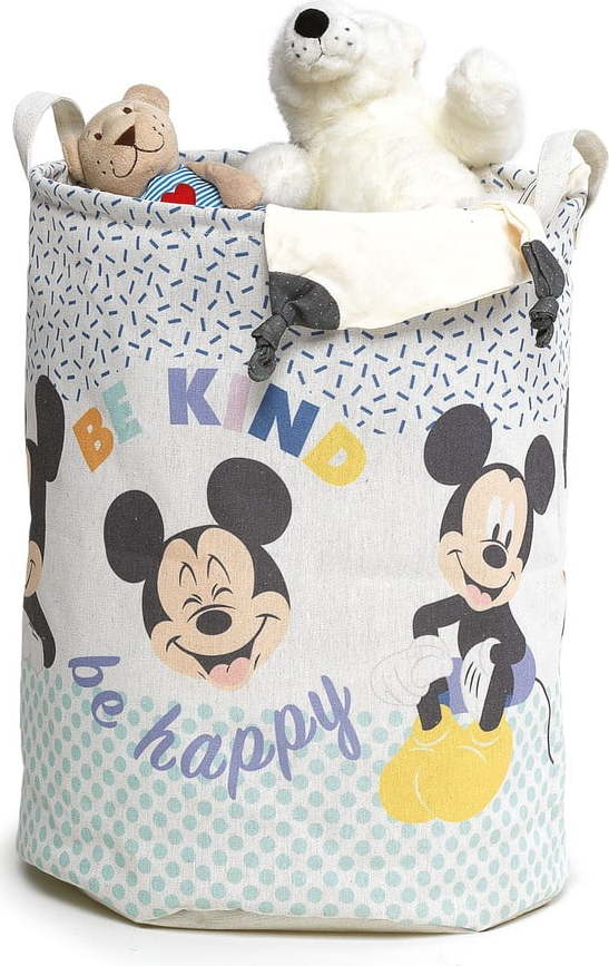 Dětský textilní úložný koš Domopak Disney Mickey
