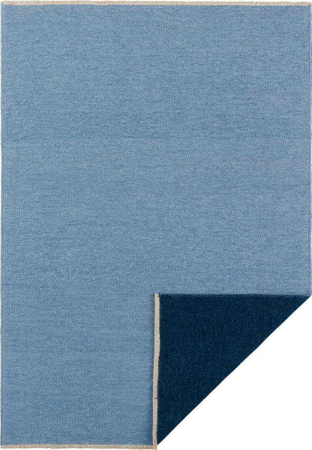 Modrý oboustranný koberec Hanse Home Duo