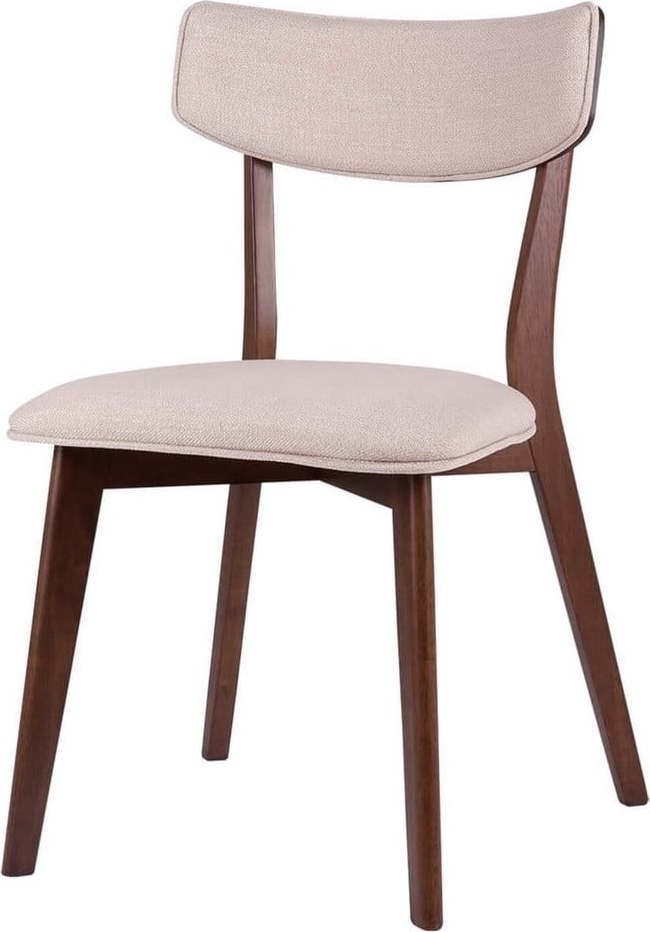 Sada 2 jídelních židlí s tmavě hnědým podnožím sømcasa Anais sømcasa