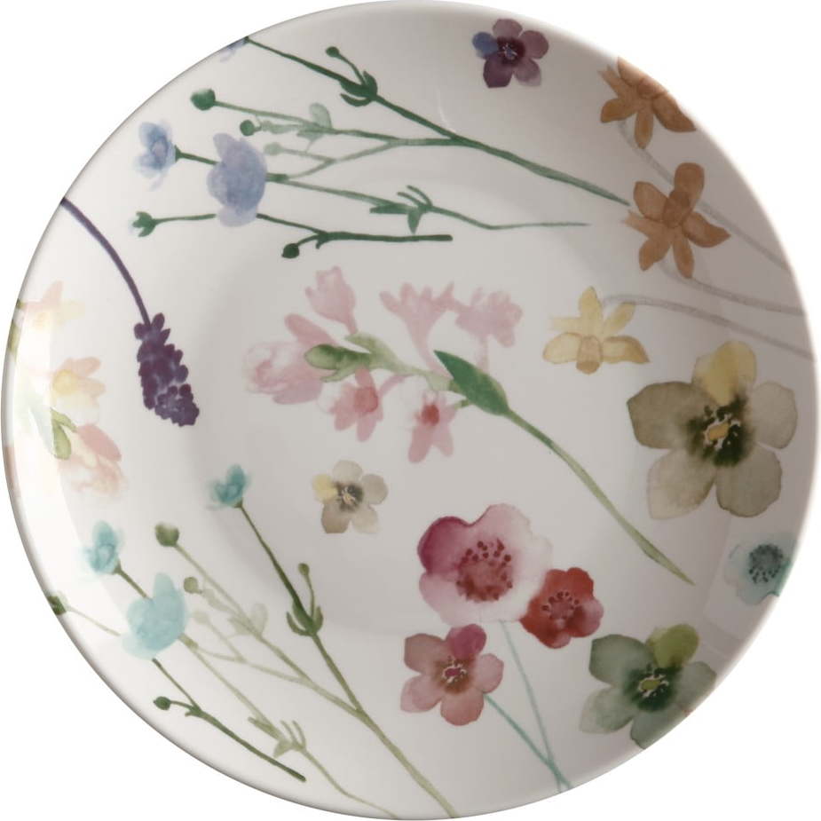 Bílé dezertní porcelánové talíře v sadě 6 ks ø 19 cm Wildwood – Maxwell & Williams Maxwell & Williams