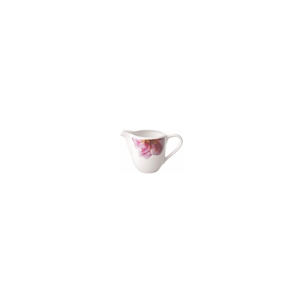 Bílo-růžová porcelánová konvička na mléko 210 ml Rose Garden - Villeroy&Boch Villeroy & boch