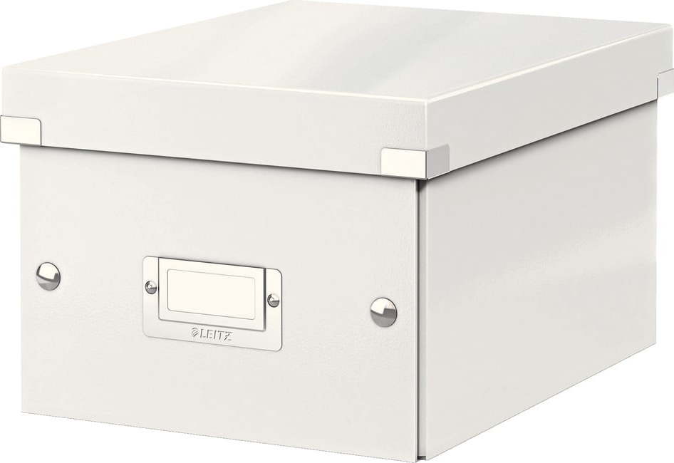 Kartonový úložný box s víkem Click&Store – Leitz Leitz
