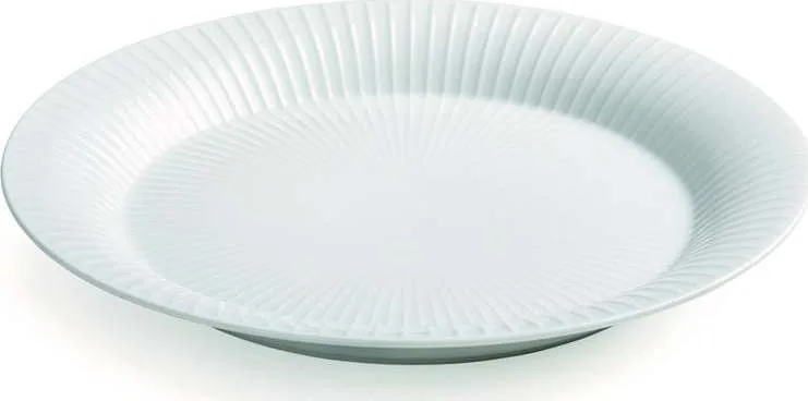 Bílý porcelánový talíř Kähler Design Hammershoi, ⌀ 27 cm