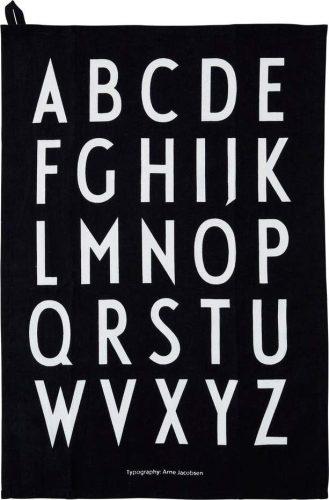 Bavlněné utěrky v sadě 2 ks 40x60 cm – Design Letters Design Letters