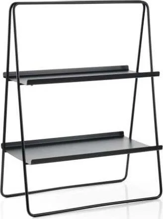 Černý kovový regál 53x75 cm A-Table