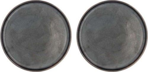 Černé dezertní talíře v sadě 2 ks ø 20.8 cm Fjord - Villa Collection Villa Collection