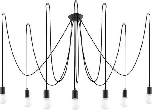 Černé závěsné svítidlo 300x300 cm Spider - Nice Lamps Nice Lamps