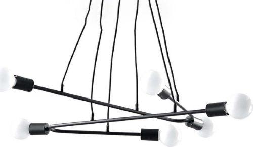 Černé závěsné svítidlo 80x40 cm Latomia - Nice Lamps Nice Lamps