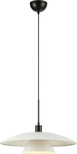 Černo-bílé závěsné svítidlo s kovovým stínidlem ø 50 cm Millinge – Markslöjd Markslöjd