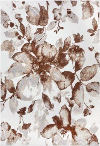 Hnědý koberec 200x280 cm Shine Floral – Hanse Home Hanse Home