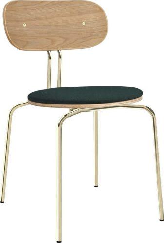 Jídelní židle v tmavě zeleno-zlaté barvě Curious – UMAGE UMAGE