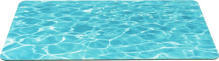 Modrá koupelnová předložka 50x80 cm Blue Sea – Wenko WENKO