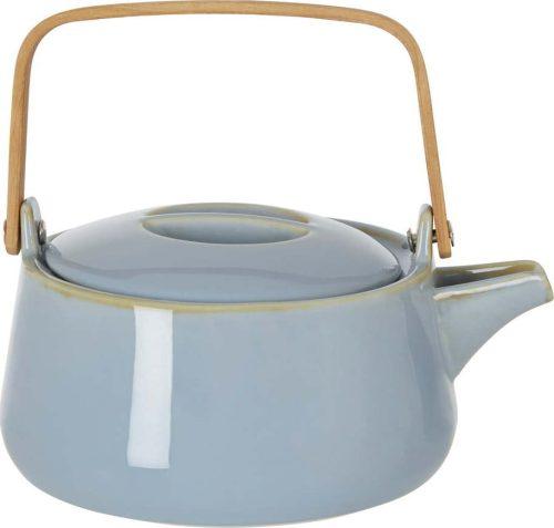 Modrá porcelánová konvice na čaj 1 l Juna – Premier Housewares Premier Housewares