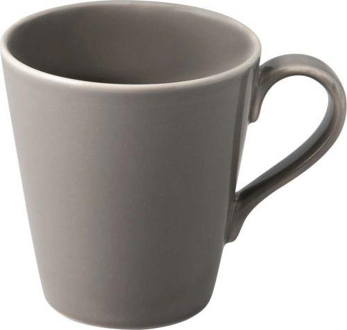 Šedý porcelánový hrnek Villeroy & Boch Like Organic