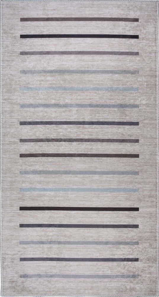 Světle šedý pratelný koberec 50x80 cm – Vitaus Vitaus