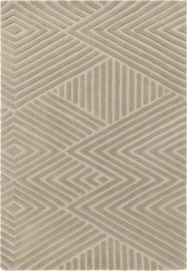 Světle hnědý vlněný koberec 120x170 cm Hague – Asiatic Carpets Asiatic Carpets