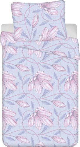 Světle modro-růžové 4dílné bavlněné povlečení na jednolůžko 140x200 cm Orona – Jerry Fabrics Jerry Fabrics
