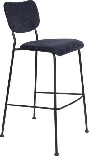 Tmavě modré barové židle v sadě 2 ks 102 cm Benson – Zuiver Zuiver