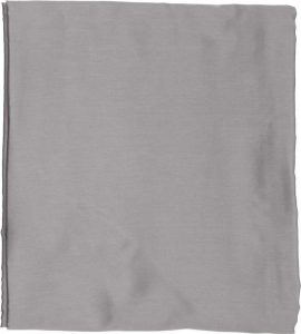 Tmavě &scaron;ed&eacute; nap&iacute;nac&iacute; prostěradlo z bavlněn&eacute;ho sat&eacute;nu 140x200 cm &ndash; Mijolnir Mijolnir