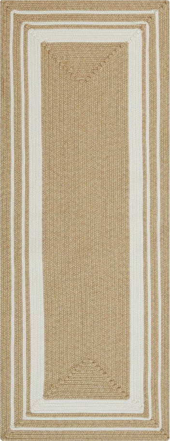 Venkovní koberec běhoun v přírodní barvě 200x80 cm - NORTHRUGS NORTHRUGS