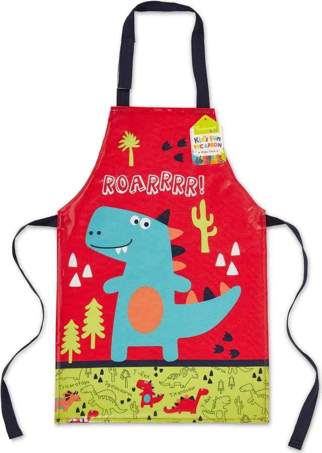 Bavlněná dětská zástěra Cooksmart ® Dinosaur Cooksmart