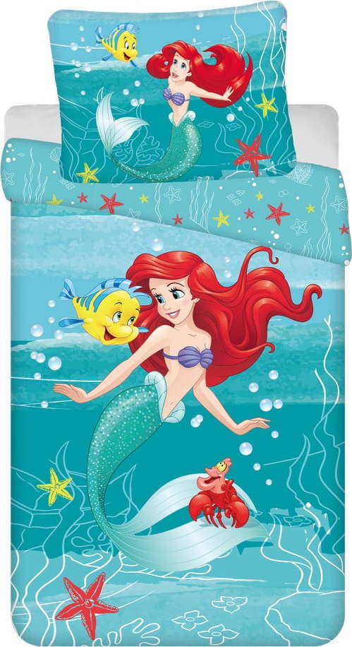 Bavlněné dětské povlečení na jednolůžko 140x200 cm Ariel Friends – Jerry Fabrics Jerry Fabrics