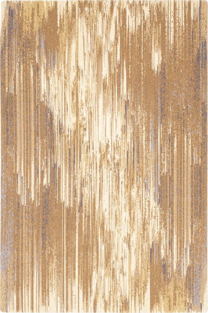 Béžový vlněný koberec 133x180 cm Nova – Agnella Agnella